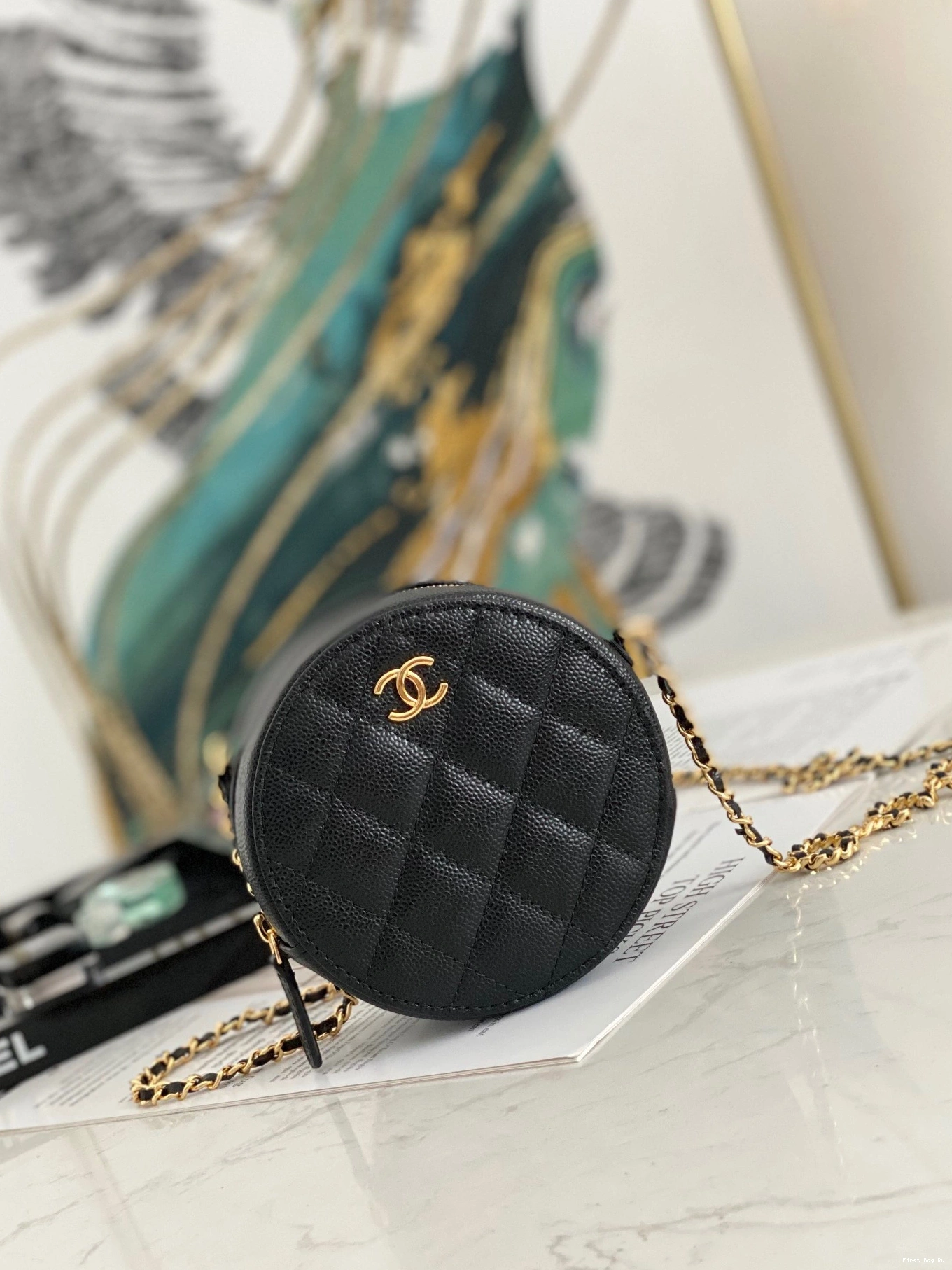 CHANEL ROUND BAG 0806